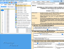 Program kadry płace - zestawienie list - dokumenty PIT